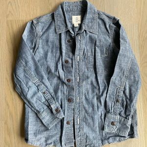 Boys lands end Jean shirt